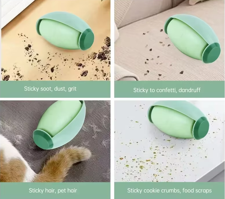 Our portable lint roller has multiple uses. For hair, furniture, clothes, dust, crumbs & anything you can think of. 
