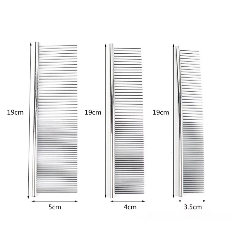 3 different sizes to choose from. Each comb can be used for any grooming needs