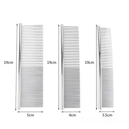 3 different sizes to choose from. Each comb can be used for any grooming needs