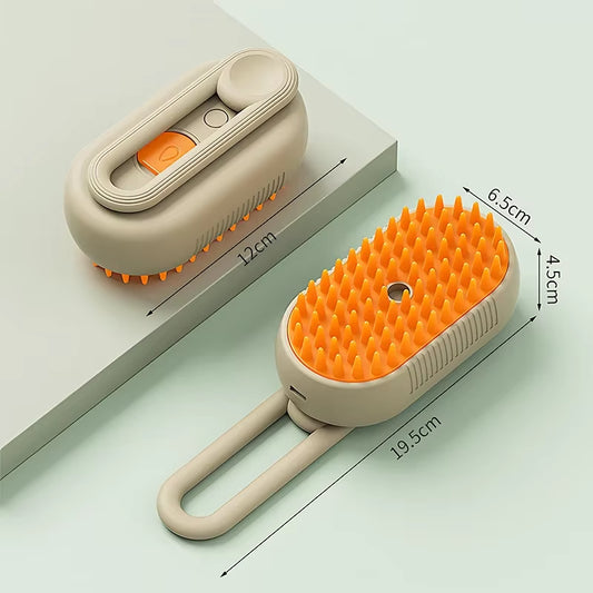 Multipurpose brush that removes loose hair, massages & cleans hair